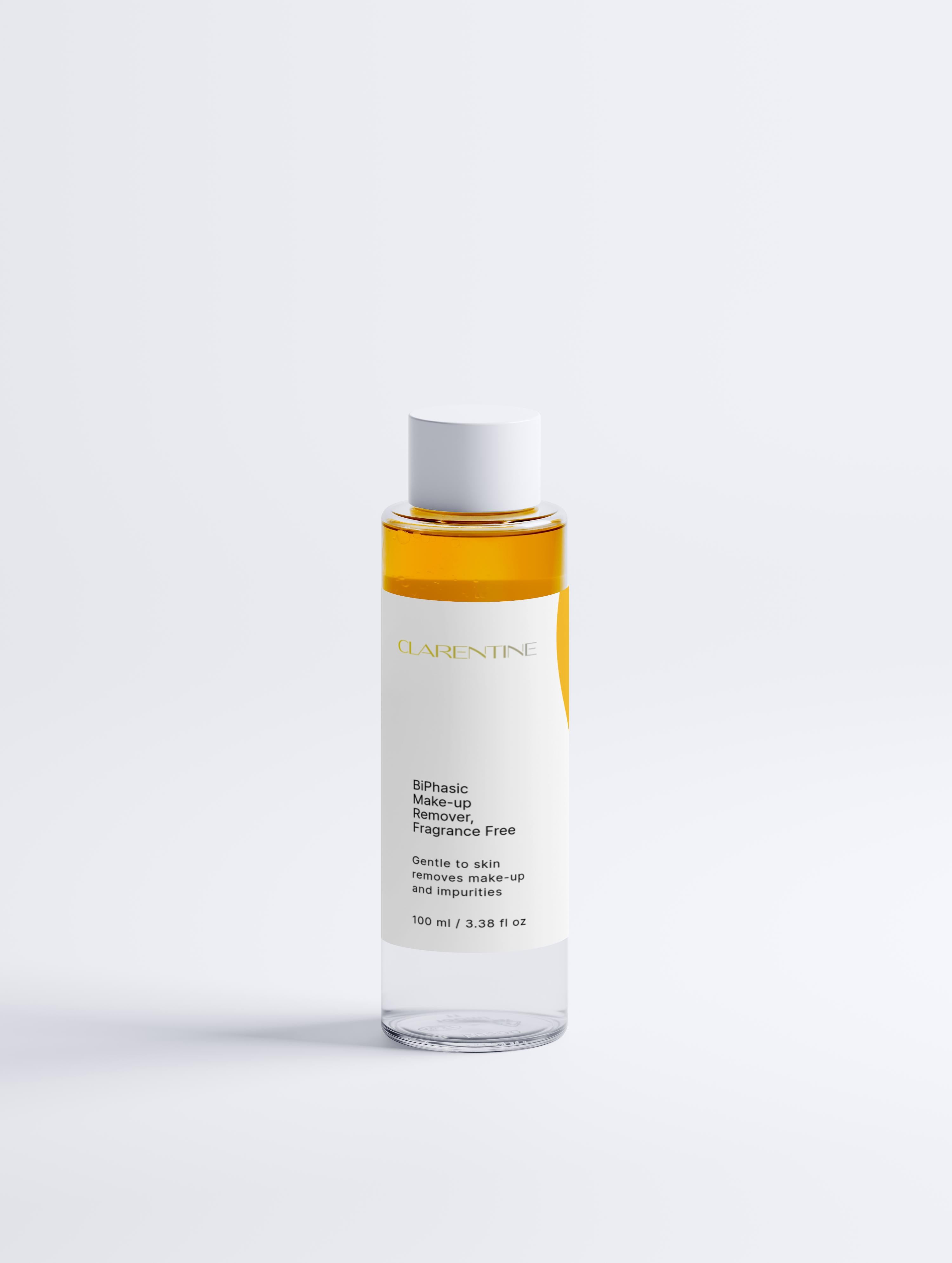 CLARENTINE BiPhasic Make-up Remover, Fragrance Free