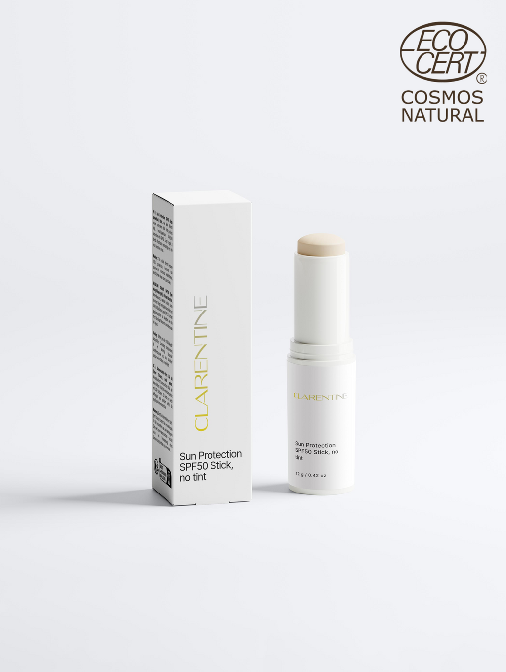 *NEW* CLARENTINE Sun Protection SPF50 Stick, no tint