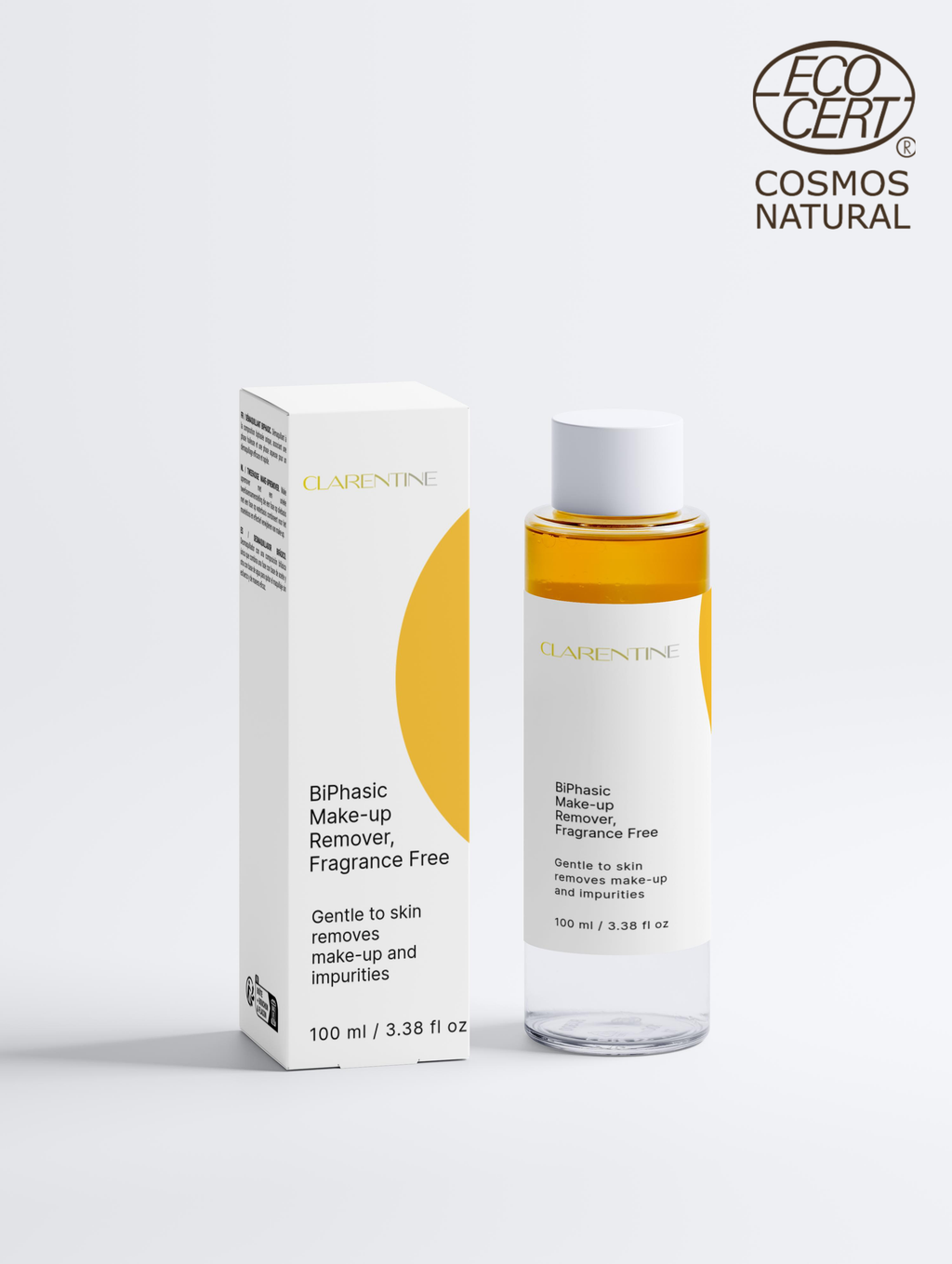 CLARENTINE BiPhasic Make-up Remover, Fragrance Free