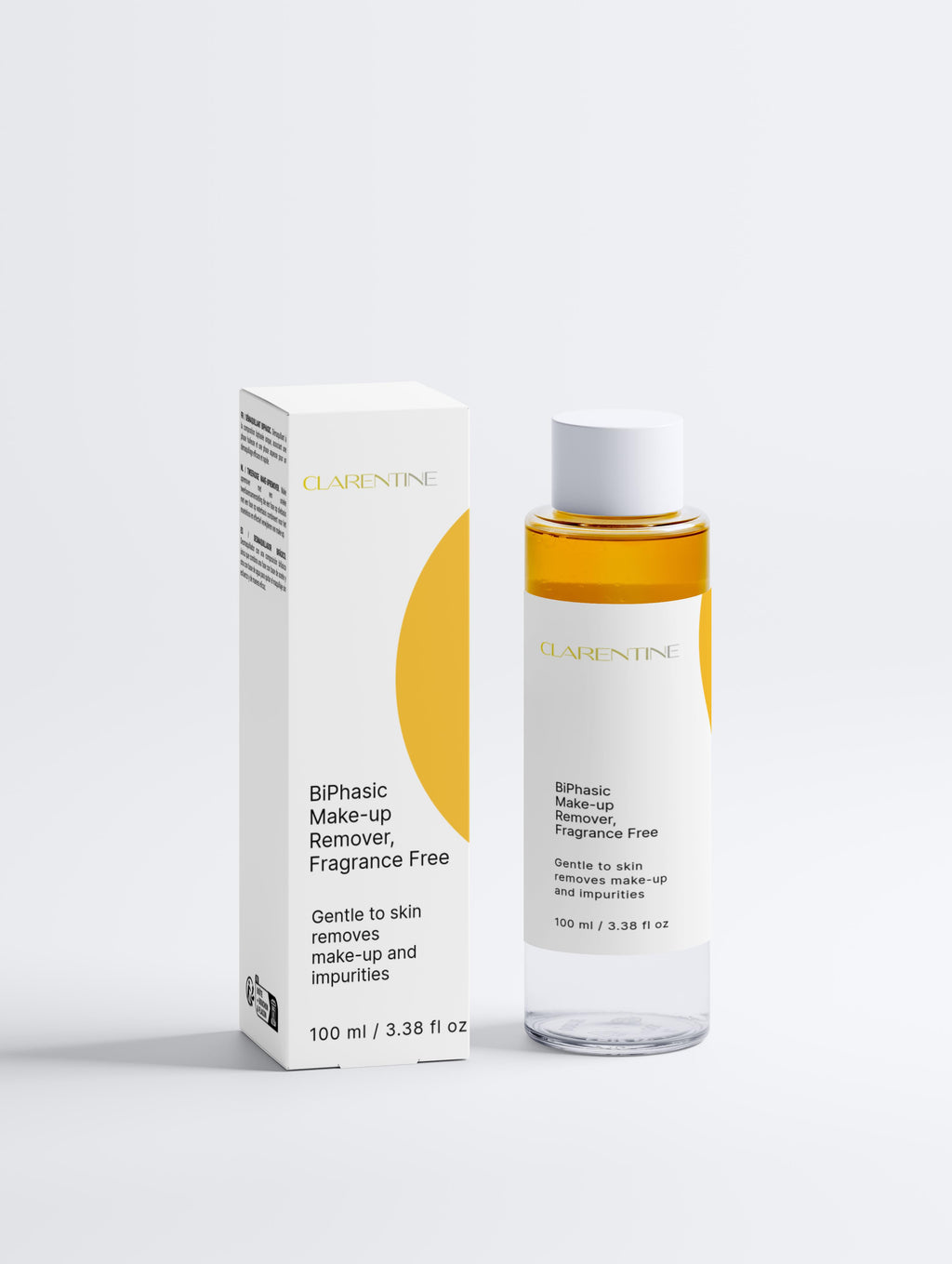 CLARENTINE BiPhasic Make-up Remover, Fragrance Free