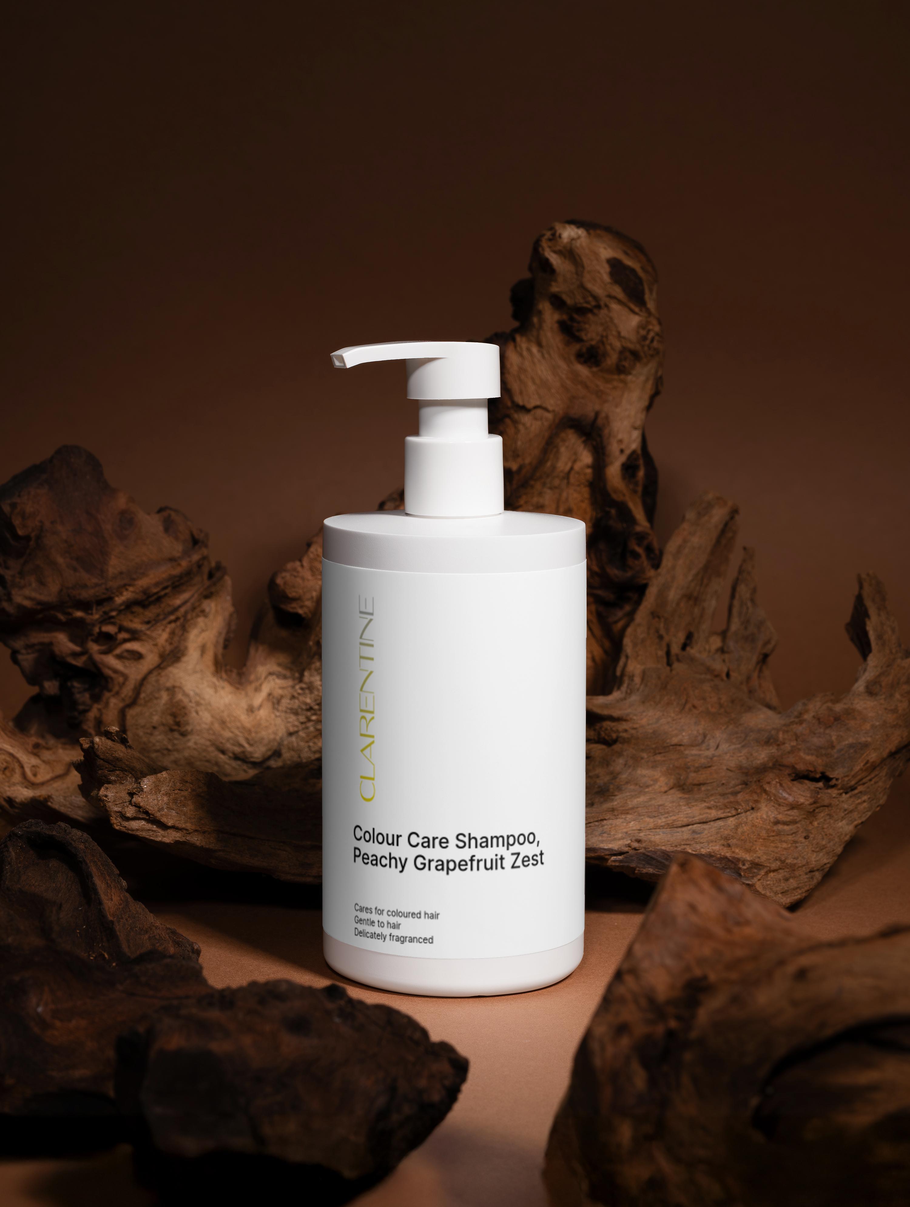 CLARENTINE Colour Care Shampoo, Peachy Grapefruit Zest, With Aroma