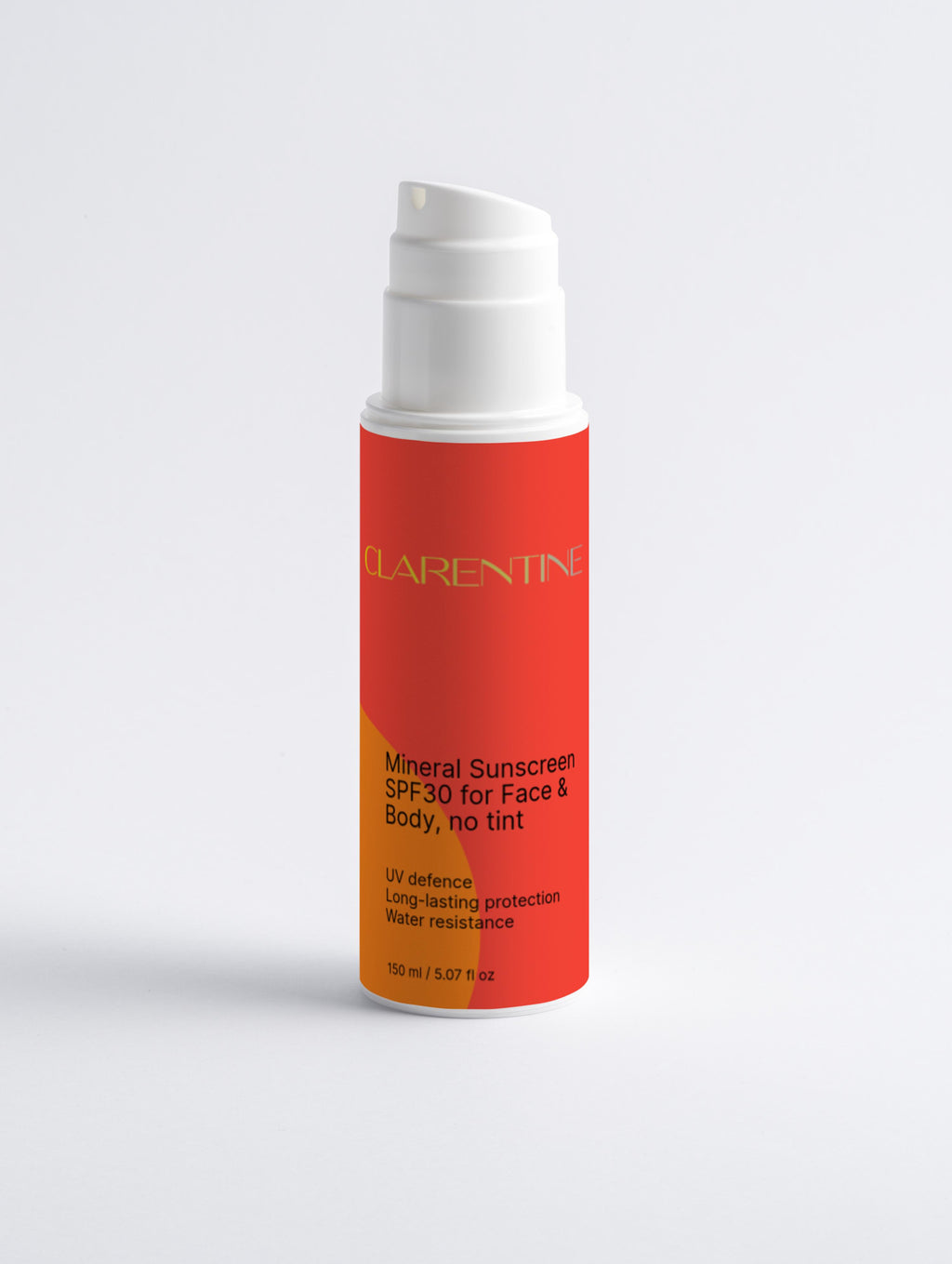 Mineral Sunscreen SPF30 for Face & Body, no tint