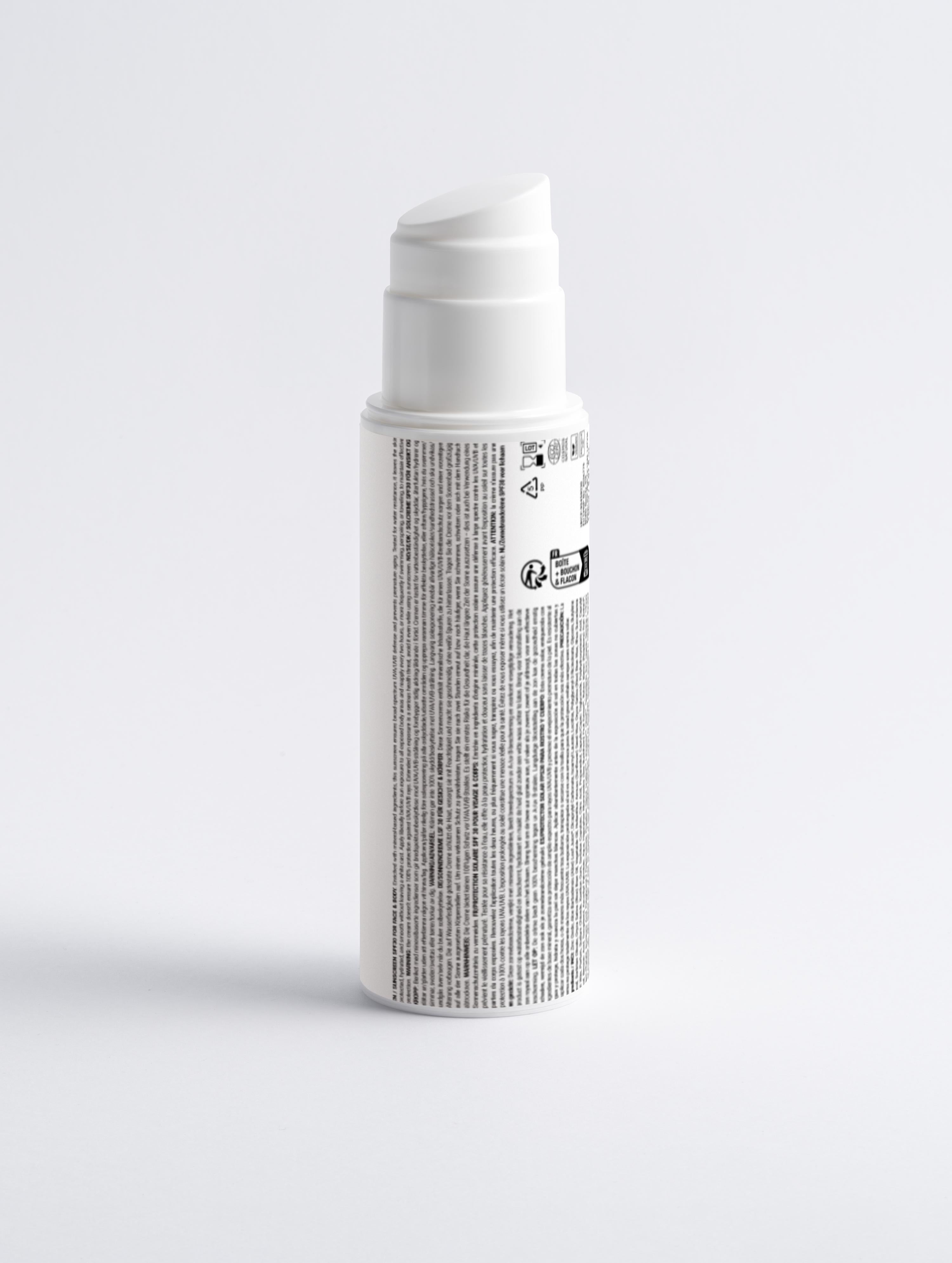 CLARENTINE Mineral Sunscreen SPF30 for Face & Body, no tint